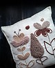 poduszki plecione Poduszka kwiaty punch needle boho natural 2