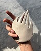 pojemniki na biżuterię Ceramiczna Łapka Handmade Talerzyk na Biżuterię Niebieskie Ciapki 5