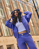 spodnie dresowe damskie Spodnie dresowe PUFFA BAGGY Purple Hills damskie 8
