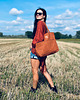torby na ramię Torba shopper "Mili City Vibes" - rudy brąz - plecionka 3