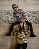bluza z kapturem damska Damska Bluza Expres Zamek DR.CROW Graffiti Bizarre 2