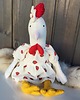 misie i maskotki Kura lalka przytulanka 45cm 1