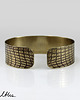 bransoletki wire wrapping Łuska - mosiężna bransoletka 2