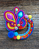 broszki Kolorowa broszka soutache 2