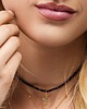 chokery Choker z krzyżykiem Swarovski Black Girl 1