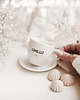 filiżanki Filiżanka 100 ml espresso ze spodkiem - Espresso ZŁOTE SERCE 1