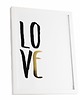 grafiki i ilustracje LOVE Gold Editon // Grafika // 30x40cm 2