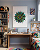 grafiki i ilustracje 53. MANDALA NA OSTRO - szmaragdowa - rysunek, plakat. 2