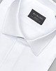 koszule męskie Koszula fabrizia 00572 na spinki biały slim fit 1