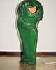 lampy stołowe Lampa-rzeźba Głowa, ceramika szkliwiona, vintage, Polska, XX w. 3