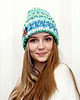 czapki damskie CZAPKA CHAPOOSIE Blue Mint 1