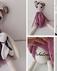 lalki Lalka przytulanka  personalizowana "młodsza siostra" 1