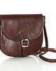 torby na ramię Torebka przez ramię włoska listonoszka skórzana - MARCO MAZZINI brąz 2