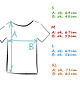 t-shirt damskie Czarna bluzka damska z marszczonym dekoltem z przodu i z tyłu 3