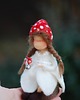 dekoracje świąteczne Leśna Wróżka Muchomorek - Waldorf toys 2