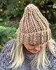 czapki damskie Beanie handmade 3