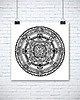 grafiki i ilustracje Mandala 30x30cm 1