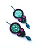 kolczyki soutache Kolczyki sutasz Black Blask 1