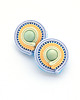kolczyki soutache Pastelowe mini kolczyki 3