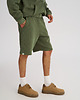 spodnie męskie Szorty męskie z efektem lekkiego sprania khaki 7