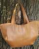 torby na ramię SHOPPER GINA M ciemny camel szewro 1