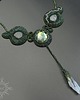 wisiory Druid Jewel, naszyjnik z labradorytem i kwarcem 1