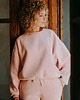 bluza bez kaptura damska Bluza Basic oversize pudrowy róż 6