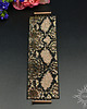 bransoletki ze szkła Snake Skin III, szeroka wyplatana bransoleta, beading 1