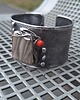 bransoletki wire wrapping Krzemień i pomarańcze - bransoletka regulowana 4