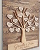 dodatki - różne Drzewo genealogiczne na zamówienie, wzór serca 1