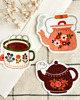 naklejki i wlepy Time For Tea - zestaw 3 naklejek winylowych 1