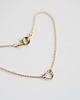 bransoletki złote 16k Gold Plated Tiny Heart Bracelet 3