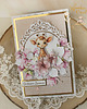 kartki scrapbooking Dziecięca kartka urodzinowa z żyrafką "Magnolia1"GOTOWA 2