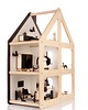 klocki i zabawki drewniane DUŻY drewniany domek dla lalek NOWOŚĆ! 9