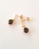 kolczyki pozłacane Kolczyki pozłacane Black Dots 3