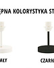 lampy stołowe Czarna lampka stołowa z  drucianym kloszem w stylu loftowym LUKKA LOFT 8