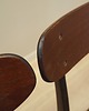 krzesła Komplet czterech krzeseł tekowych, duński design, lata 70, produkcja: Dania 4