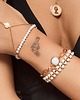 bransoletki z kamieni naturalnych Bransoletka potrójna Classy Pearls 4