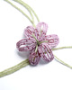 chokery Fioletowa Lilia - naszyjnik choker 1