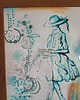 obrazy Akwarela mixed media orginalny sygnowany 1