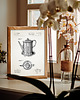 plakaty Dzbanek do kawy - patent - plakat 50x70 cm 1