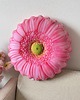 poduszki z grafiką Poduszka Mała Kwiat Gerbera Różowa 2