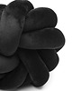poduszki supły Poduszka Knot Pillow Rozeta Czarna 1