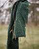 szale damskie Delikatna chusta handmade COSY zielona 1