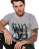 t-shirty męskie T-shirt męski UNDERWORLD Dragon szary 2