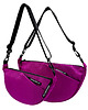 torby na ramię Torba Half Moon magenta MEDIUM 4