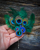 broszki Peacock Eye- broszka soutache 5