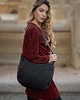 torby na ramię Torebka skórzana Line czarna marki Bolsa 6