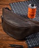 torby i nerki męskie Duża Brązowa Nerka Męska Vintage Skóra Naturalna Licowa NX19 1