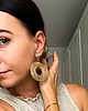 kolczyki - inne Duże kolczyki koła boho 1